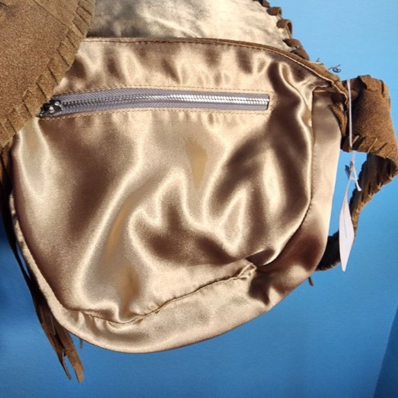 Jean Louis Scherrer Fringe Boutique Purse MSRP $200 - Picture 5 of 8